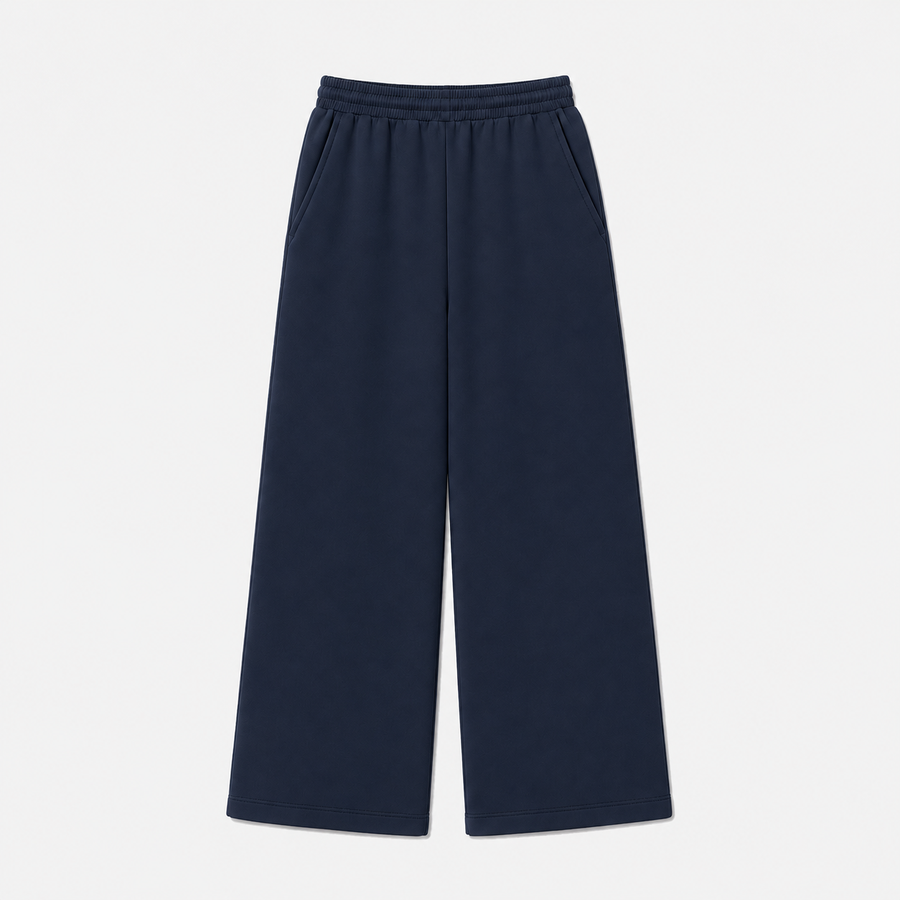IMANUÉL Basic Wideleg sweatpants