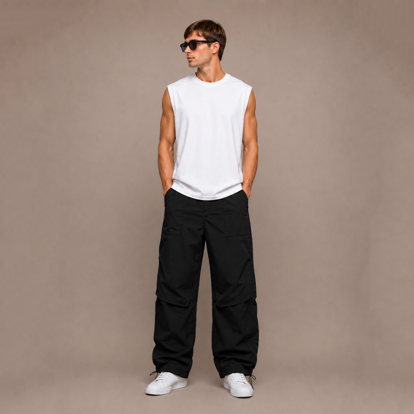 Pantalon de parachute IMANUÉL
