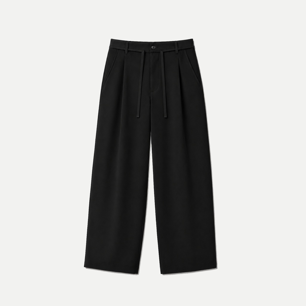 IMANUÉL Pleated Pants
