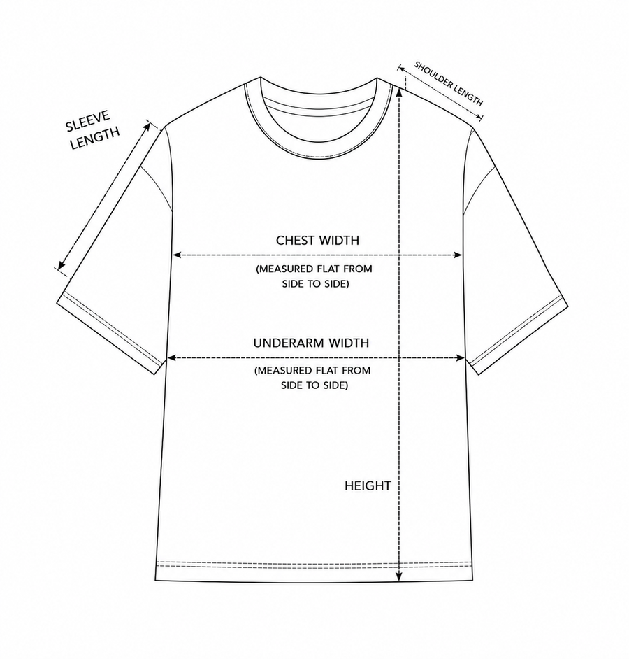 IMANUÉL Sleeveless Top measurement guide